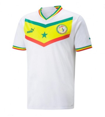 Lacne Muži Futbalové dres Senegal MS 2022 Krátky Rukáv - Domáci